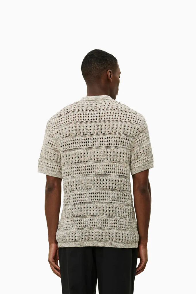 Elvin Structure Knitted SS Shirt Les Deux