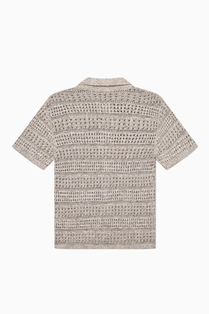 Elvin Structure Knitted SS Shirt Les Deux