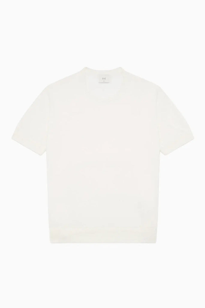 FERRIER LINEN KNITTED T-SHIRT Che Studios