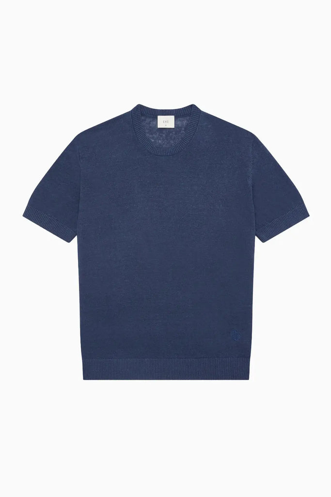 FERRIER LINEN KNITTED T-SHIRT Che Studios