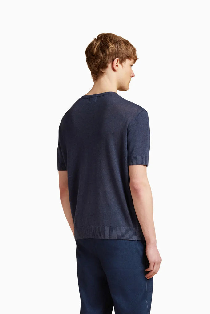 FERRIER LINEN KNITTED T-SHIRT Che Studios