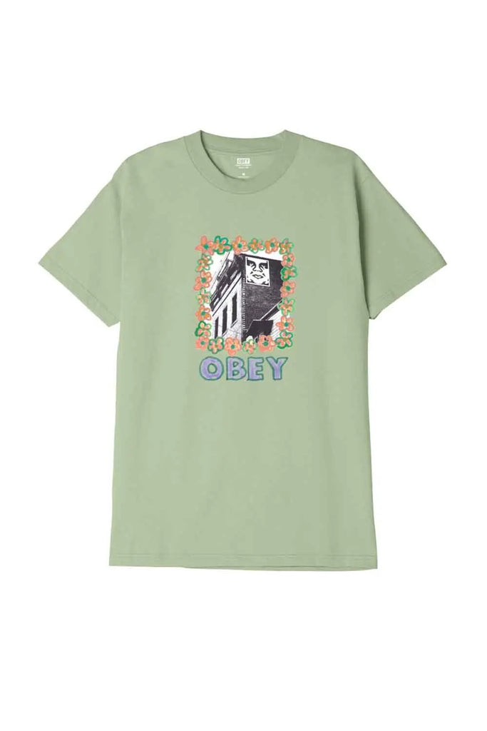 Flower Frame T-Shirt Obey