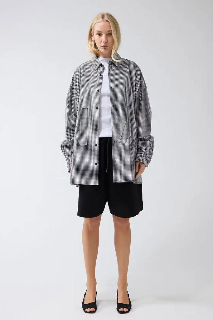 Fluid Shirt Check for Mens New Amsterdam Surf Association