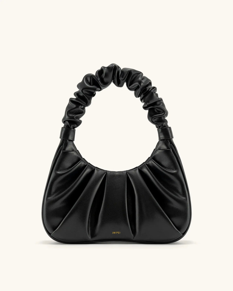 Gabbi Ruched Hobo Handbag - Black JW Pei