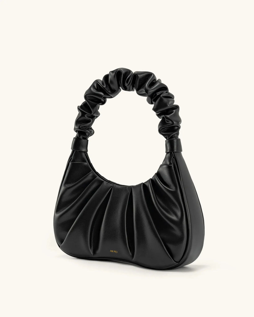 Gabbi Ruched Hobo Handbag - Black JW Pei