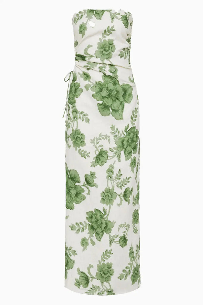 Gardella Strapless Midi Dress Sir The Label