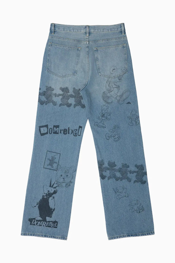 HIGH LOW JEANS Domrebel