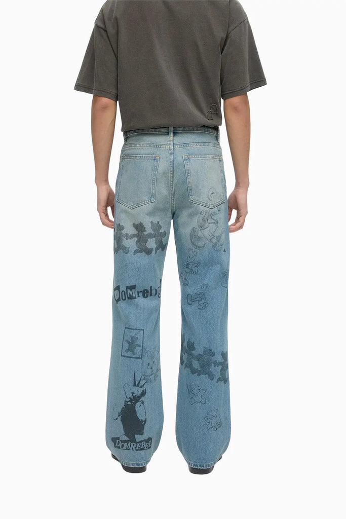HIGH LOW JEANS Domrebel