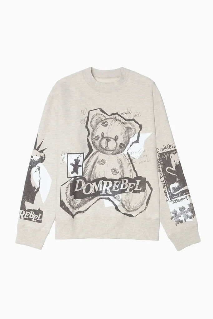 HIGH LOW SWEATSHIRT Domrebel