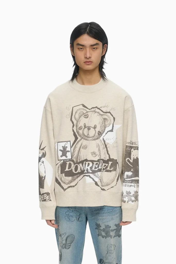 HIGH LOW SWEATSHIRT Domrebel