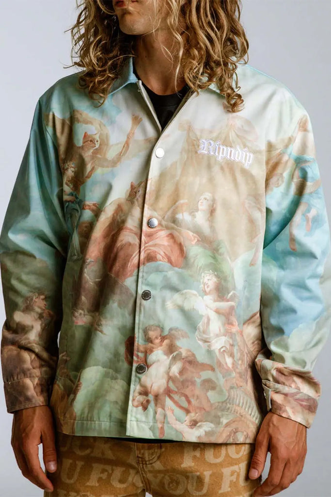 Heavens Waiting Button Up Jacket RipnDip