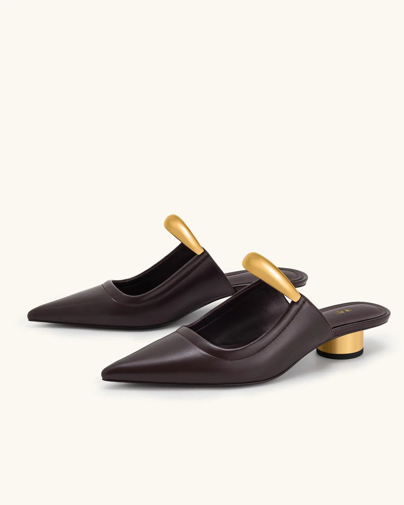 Helena Pierced Mules for Womens JW Pei