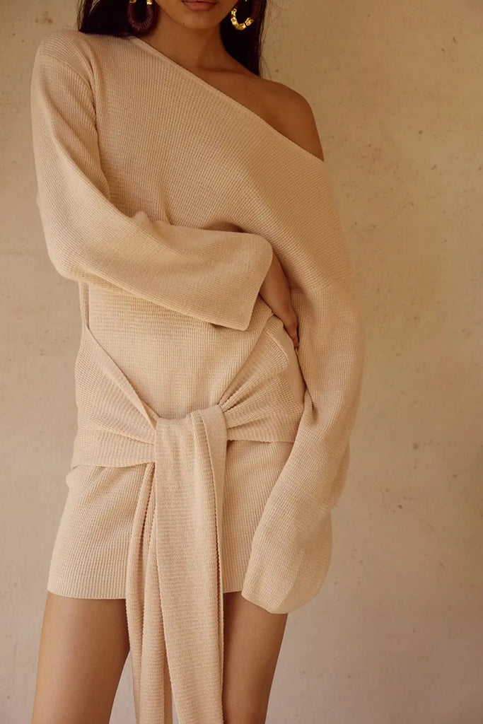 Himari Knit Mini Dress Runaway The Label