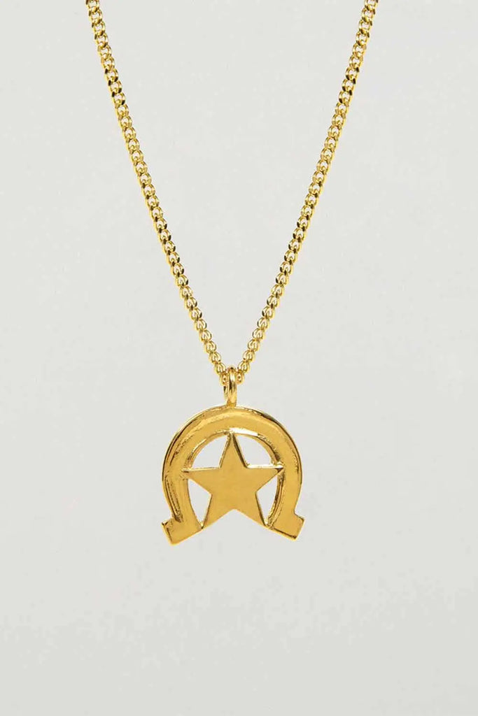 Horseshoe Necklace Gold for Mens Twojeys
