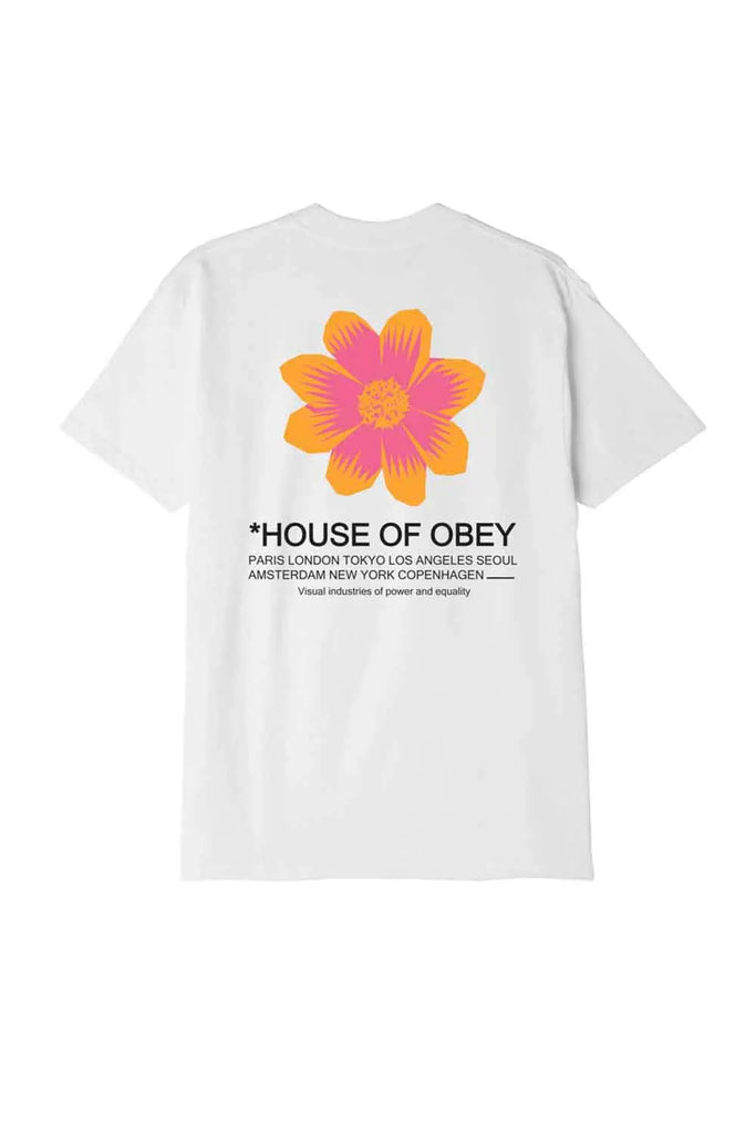 House Of Obey Flower T-Shirt Obey