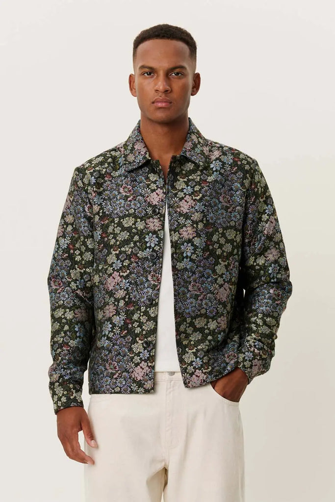 Hugh Jacquard Overshirt Les Deux