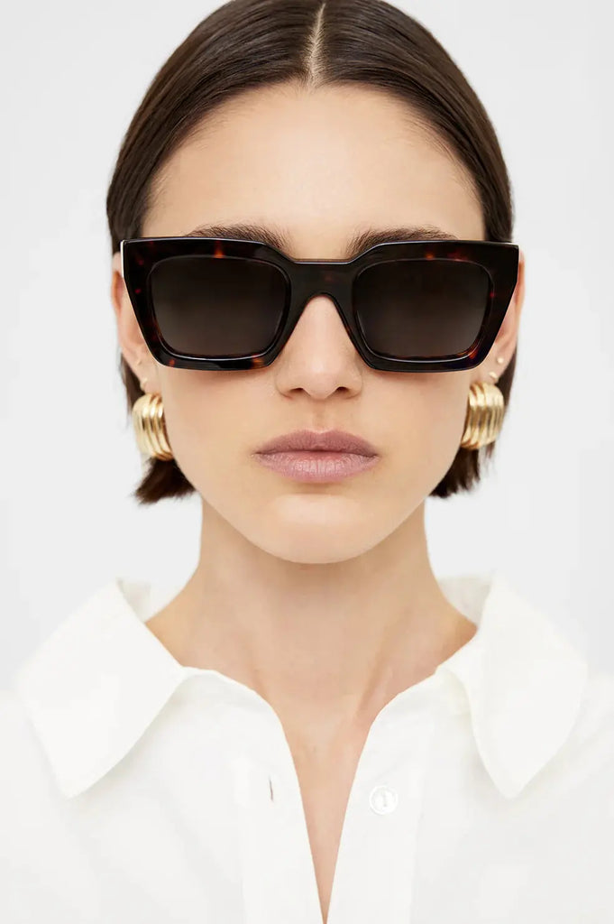 Indio Sunglasses - Dark Tortoise Anine Bing