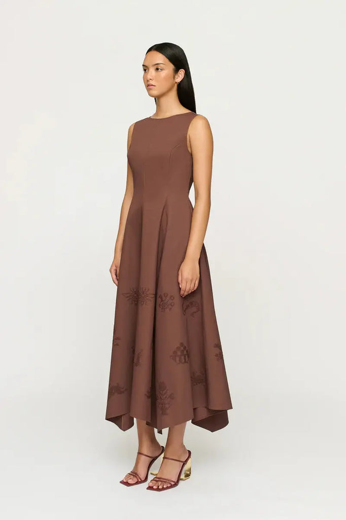 Jacqueline Asym Hem Dress Clea