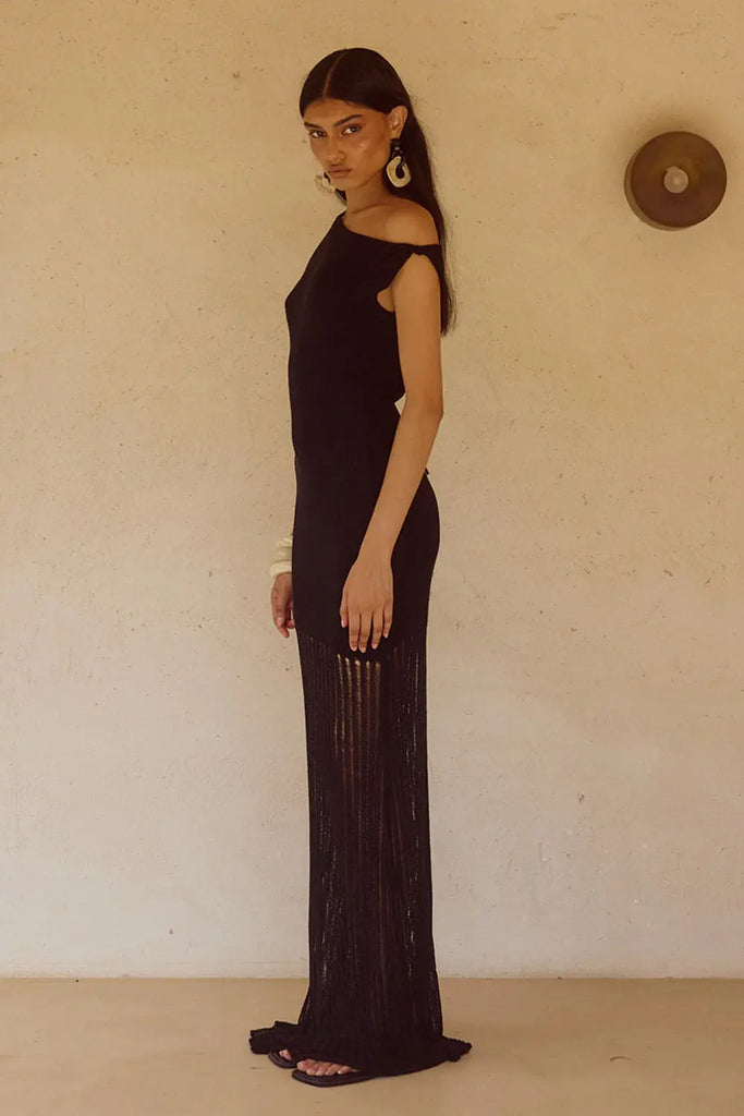 Jacques Knit Maxi Dress Runaway The Label