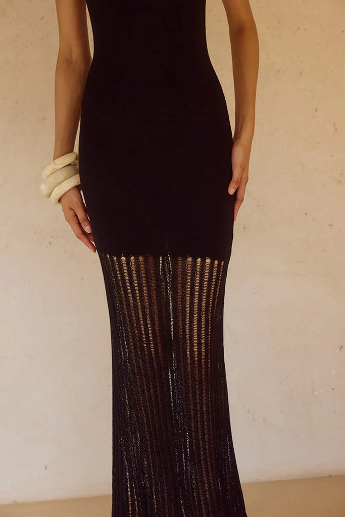 Jacques Knit Maxi Dress Runaway The Label