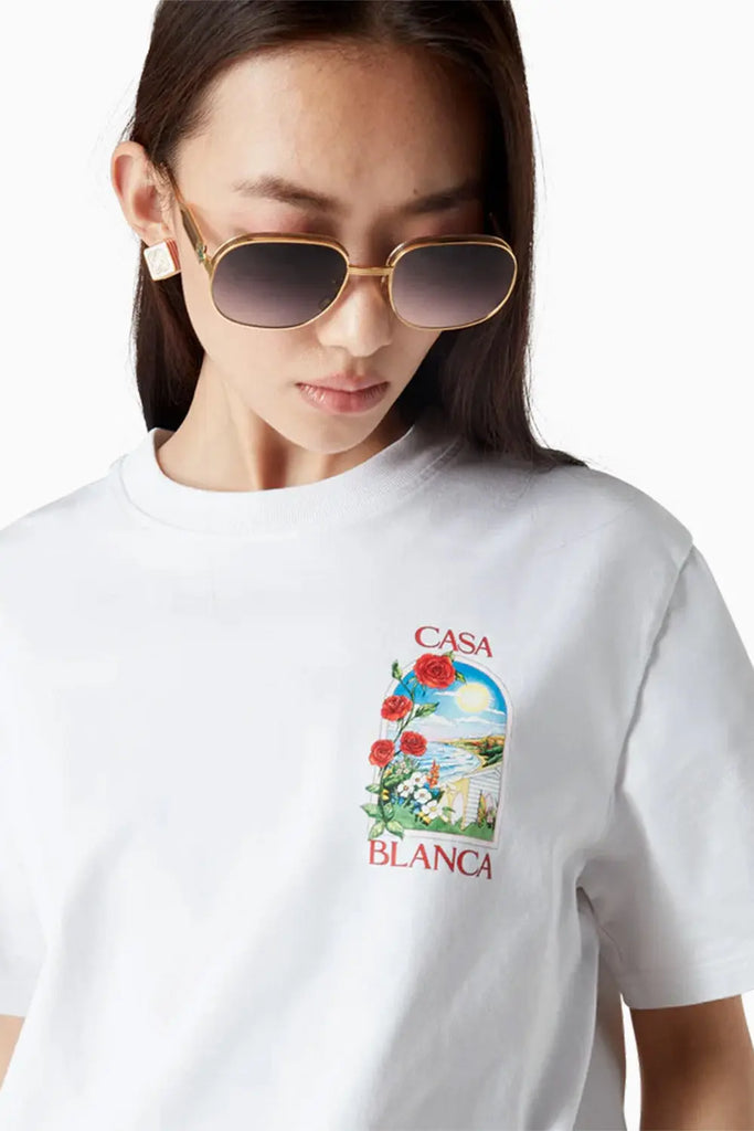 LA Days Short Sleeve T-Shirt Casablanca