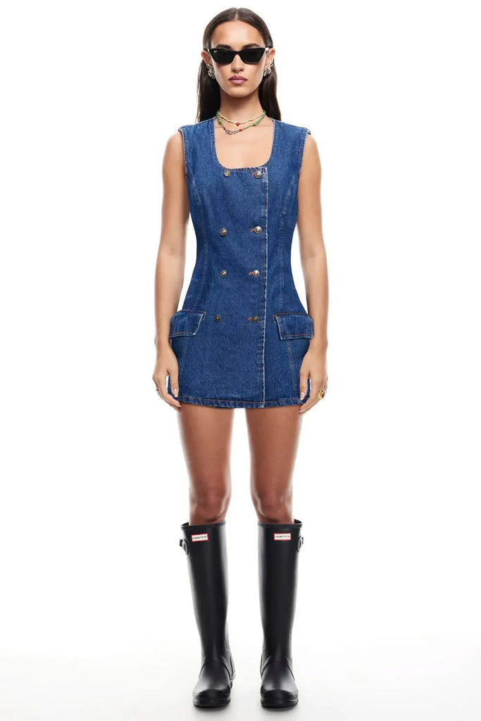 L'Esprit Mini Dress for Womens Lioness