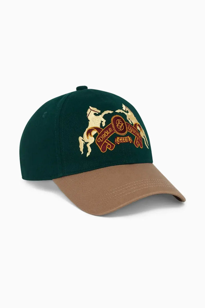 La Casquette Embleme Chevaux Drôle de Monsieur