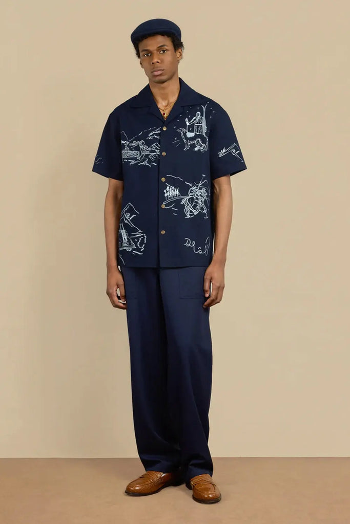 La Chemise Brodée Drôle de Monsieur