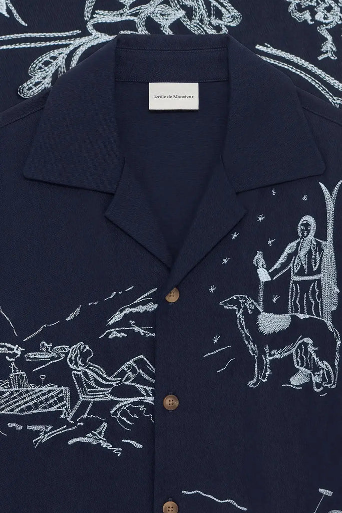 La Chemise Brodée Drôle de Monsieur