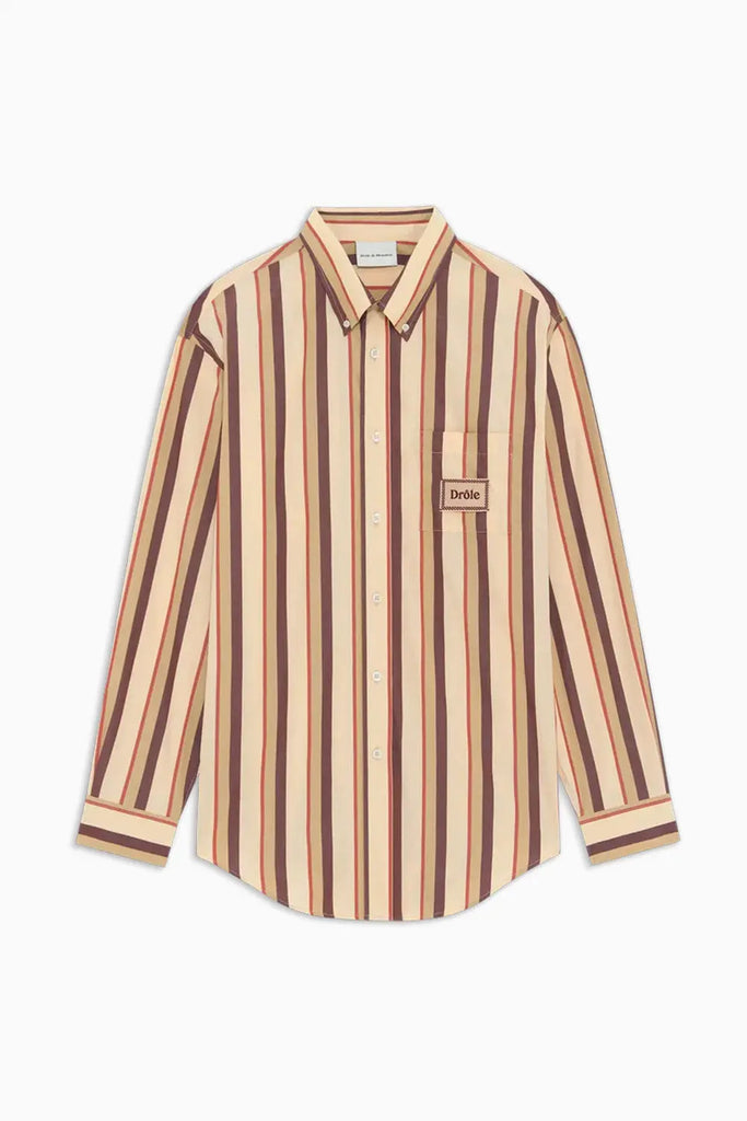 La Chemise Drôle Rayée Drôle de Monsieur