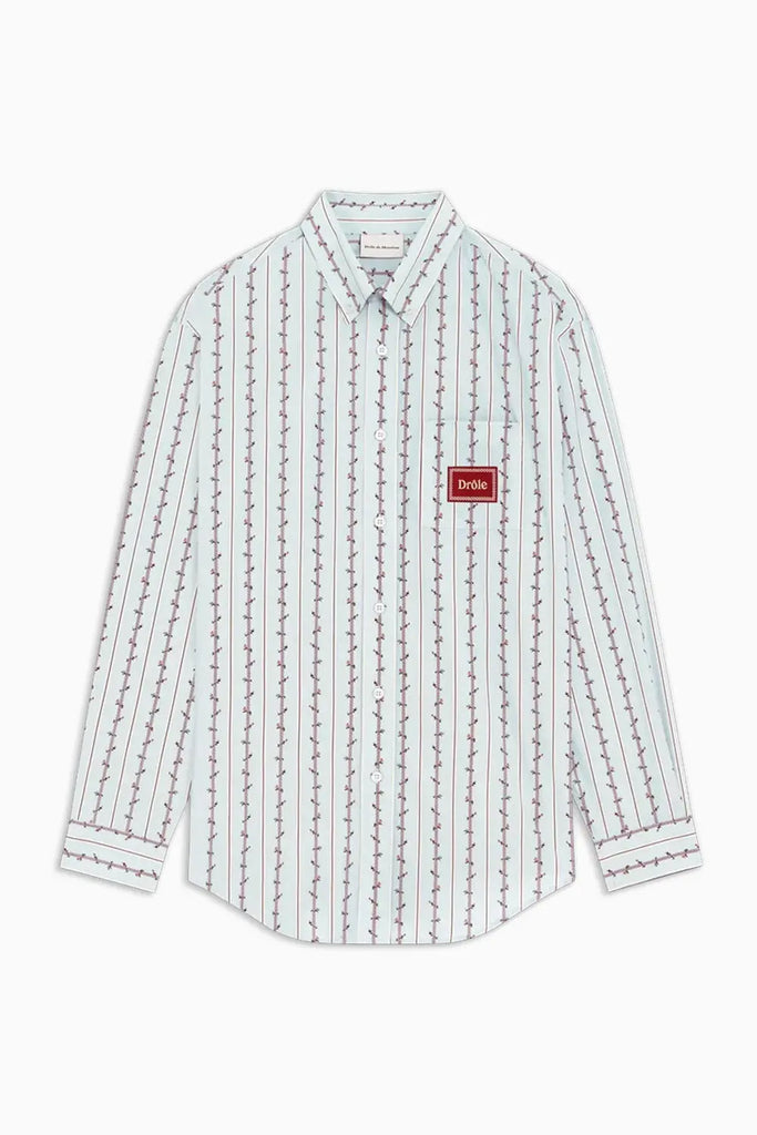 La Chemise Fleurs Tressees Drôle de Monsieur