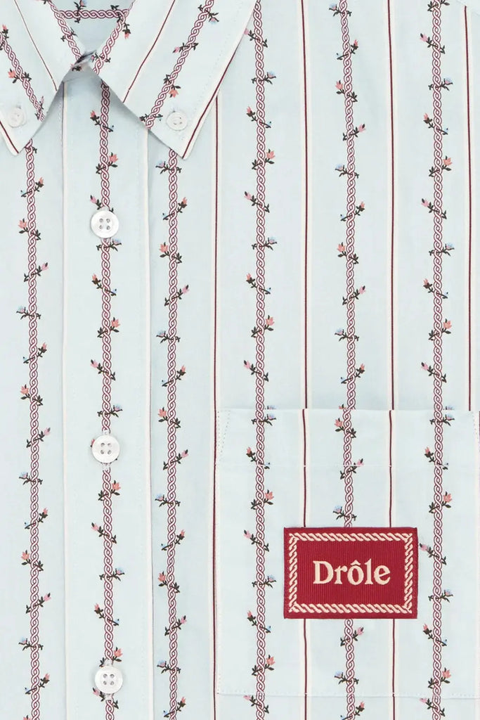 La Chemise Fleurs Tressees Drôle de Monsieur