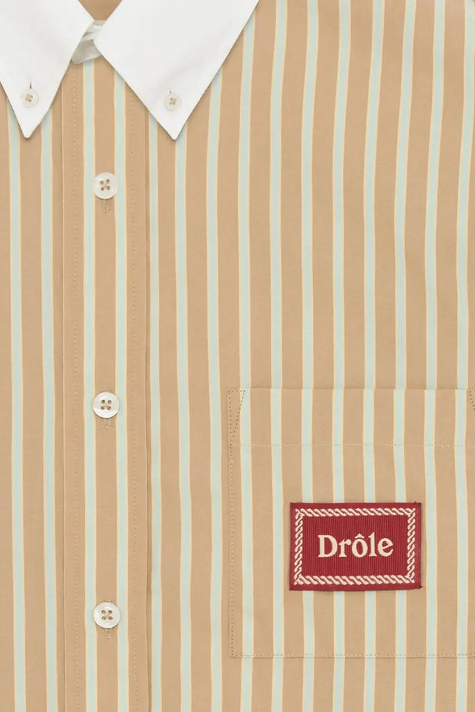 La Chemise Pinstripes Drôle de Monsieur