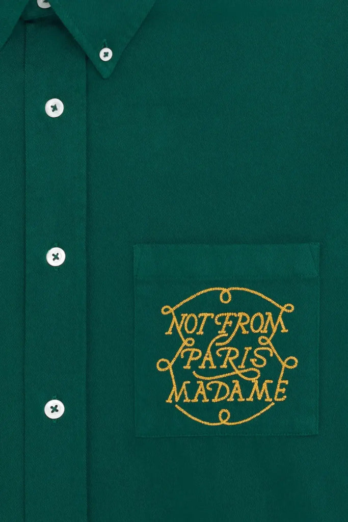 La Chemise Slogan Tresses Drôle de Monsieur
