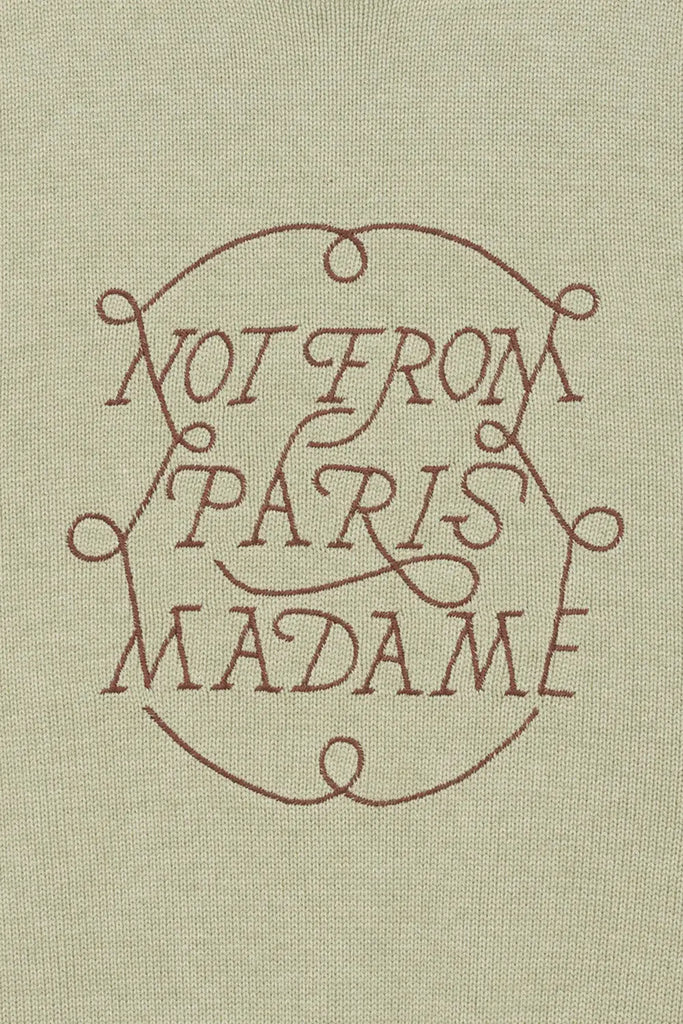 La Maille Slogan Tresses Drôle de Monsieur