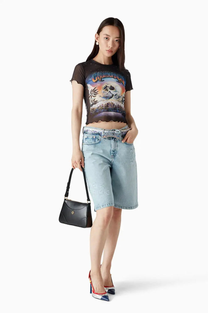 La Prémonition Mesh Short Sleeve T-Shirt Casablanca