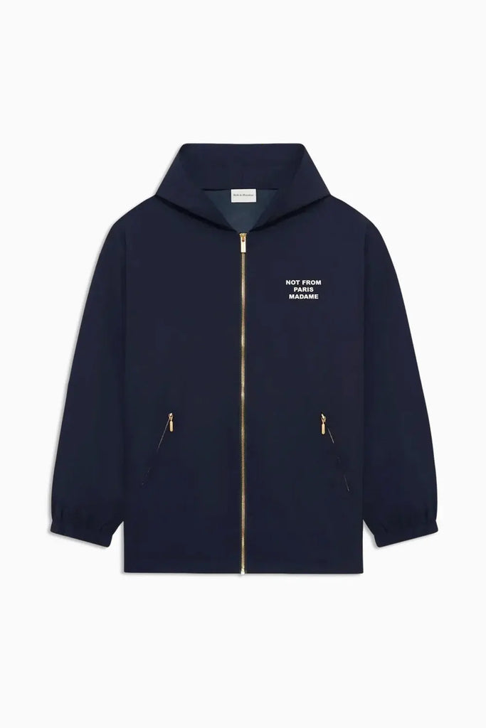 La Veste Capuche Slogan Drôle de Monsieur