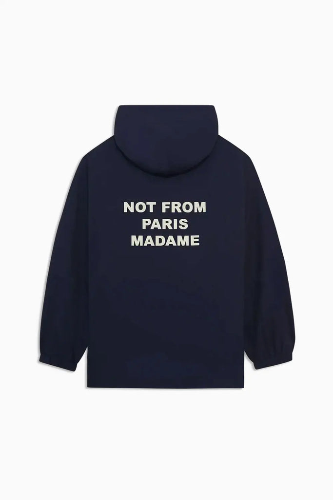 La Veste Capuche Slogan Drôle de Monsieur