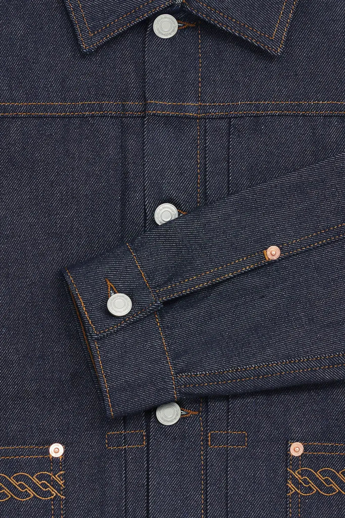La Veste Denim Brut Drôle de Monsieur