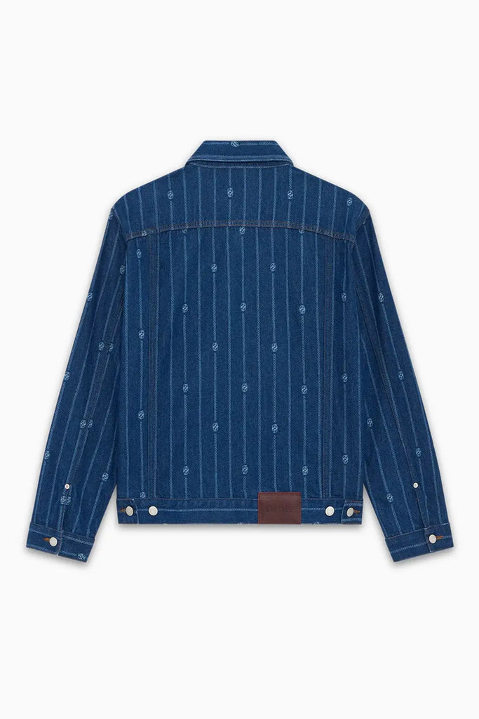 La Veste Denim Monogramme Drôle de Monsieur