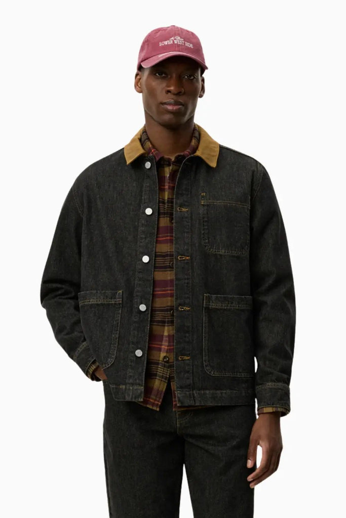 Layton Denim Overshirt for Mens Les Deux