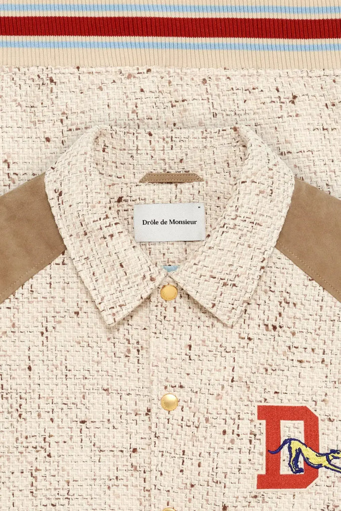 Le Bomber Tweed for Mens Drôle de Monsieur