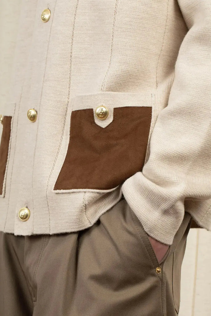Le Cardigan à Poches Drôle de Monsieur