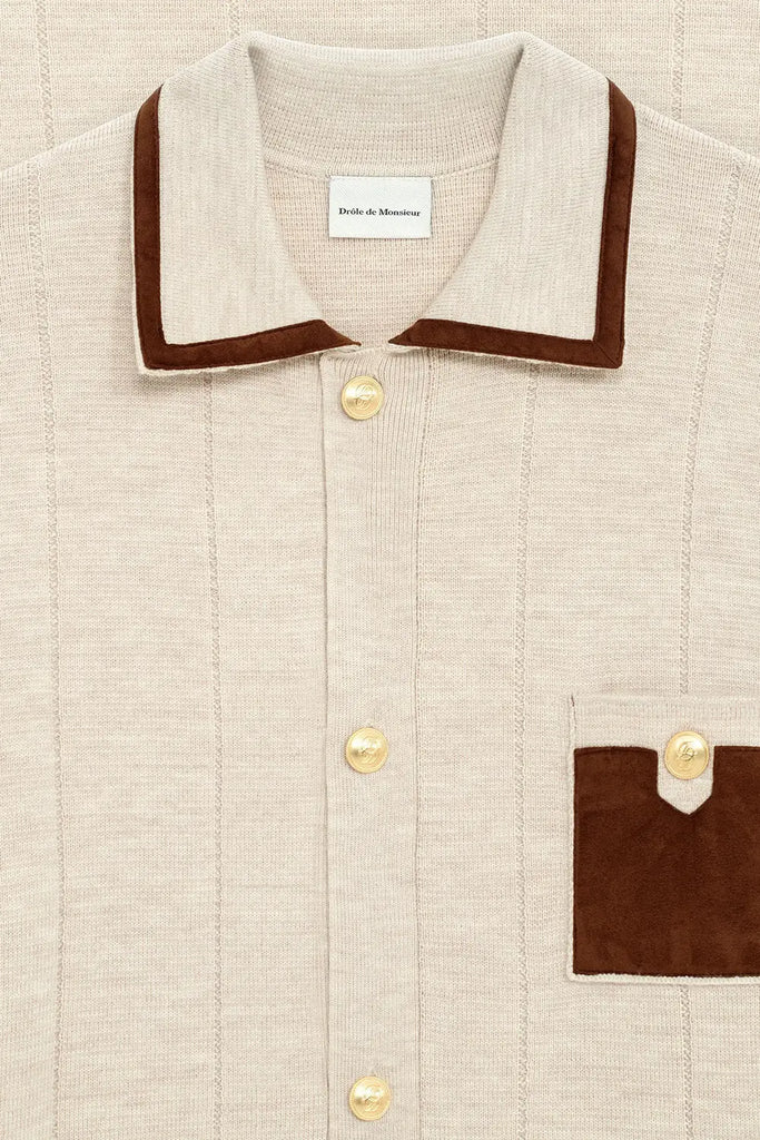 Le Cardigan à Poches Drôle de Monsieur