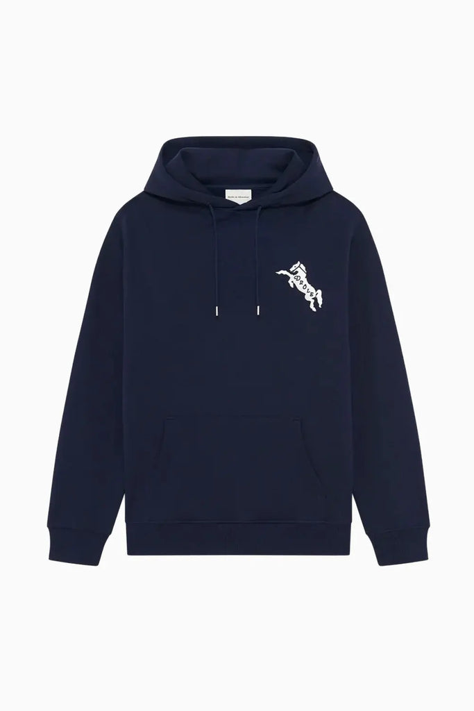 Le Hoodie Emblème Chevaux Drôle de Monsieur