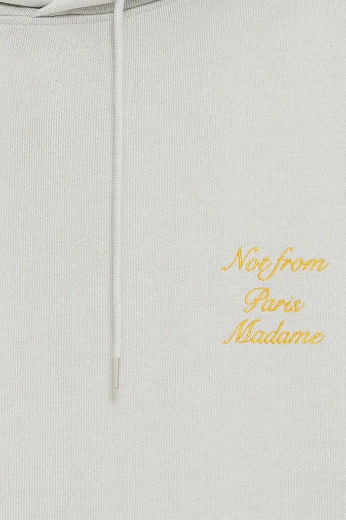 Le Hoodie Slogan Calligraphie Drôle de Monsieur