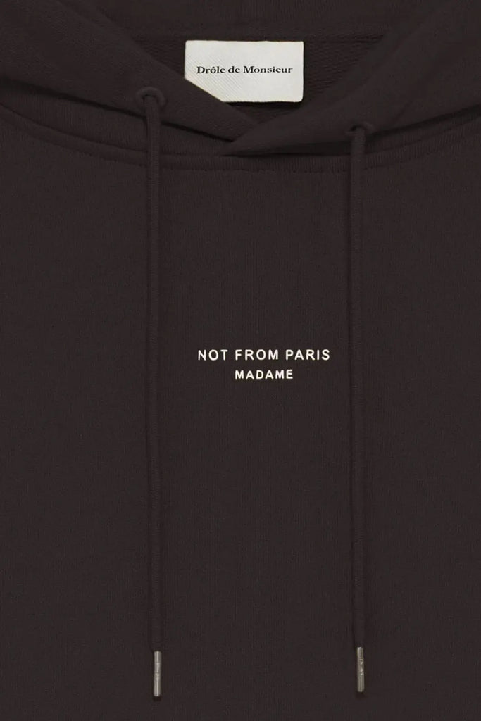 Le Hoodie Slogan Classique Drôle de Monsieur