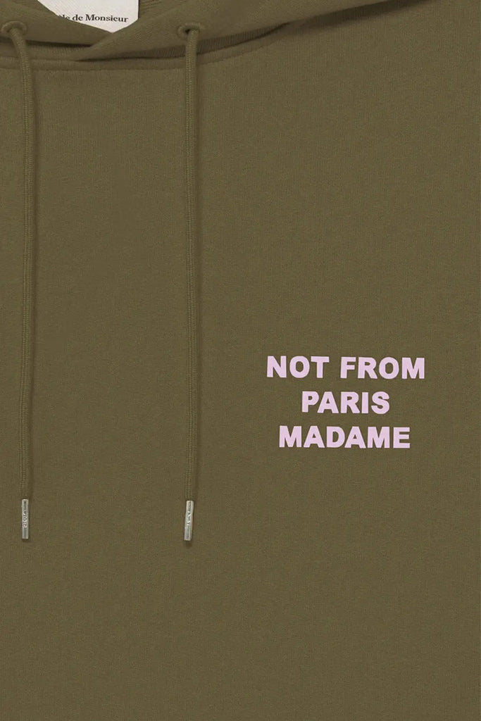 Le Hoodie Slogan Drôle de Monsieur