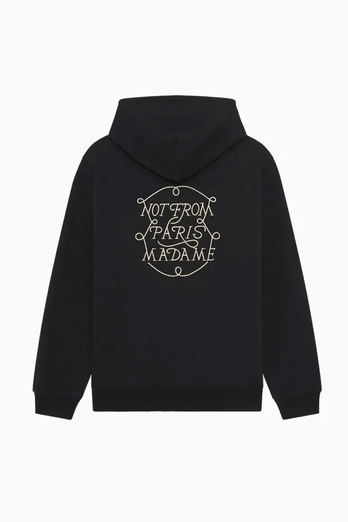 Le Hoodie Slogan Tresses Drôle de Monsieur