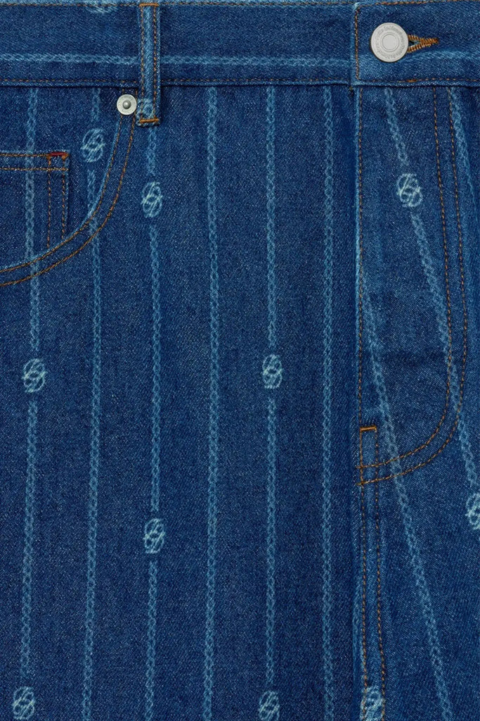 Le Jean Baggy Monogramme Drôle de Monsieur
